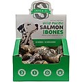 Snack 21 Treats Wild Pacific Salmon Skin Bones Dog Treats, 18 count