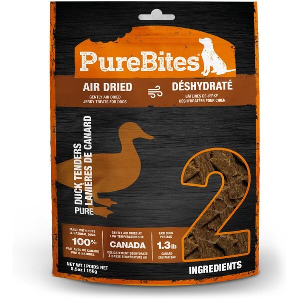 PUREBITES Chicken Jerky Gently Dried Dog Treats, 5.5oz bag