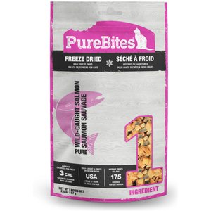PureBites Salmon Flavored Cat Treats, 2-oz bag