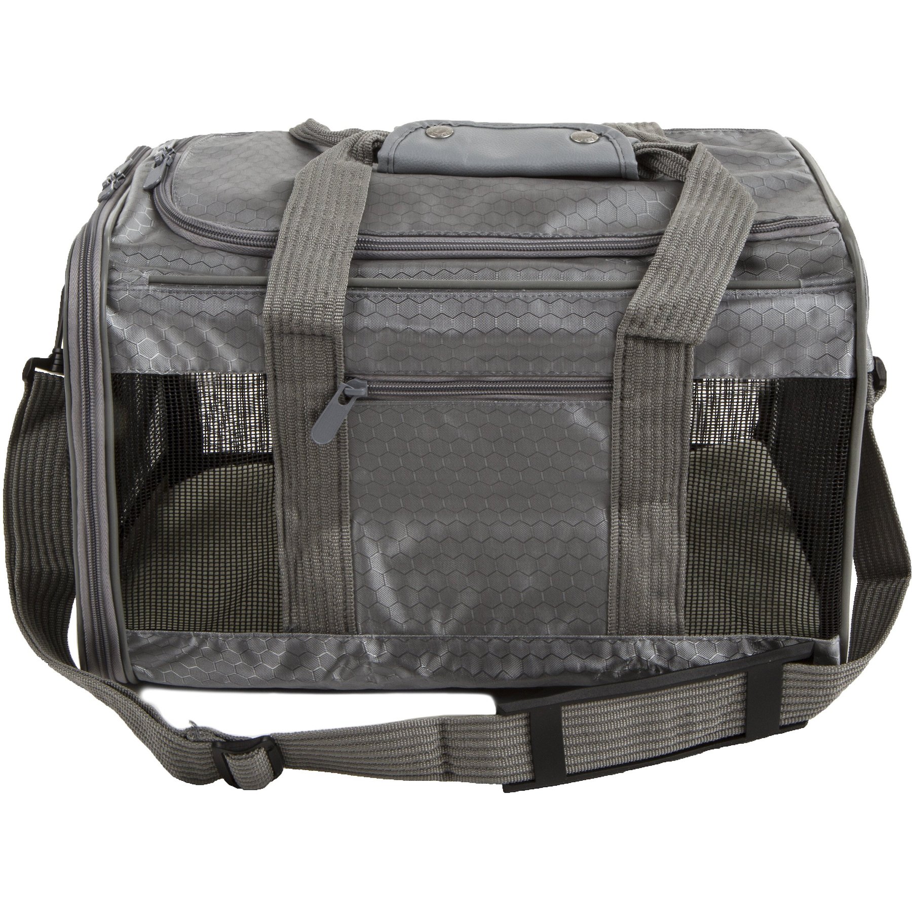 Midwest Duffy Expandable Pet Carrier - Gray - Small