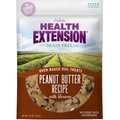 Health Extension Grain-Free OvenBaked Peanut Butter Recipe with Banana Dog Treats, 6-oz bag