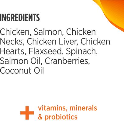 Show full view: Nulo FreeStyle Chicken & Salmon Recipe Freeze-Dried Raw Cat Food, 3.5-oz bag slide 8 of 12