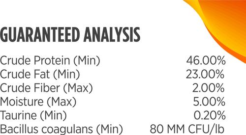 Show full view: Nulo FreeStyle Chicken & Salmon Recipe Freeze-Dried Raw Cat Food, 3.5-oz bag slide 9 of 12