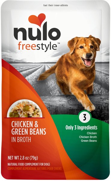 NULO FreeStyle Chicken Green Beans in Broth Dog Food Topper 2.8