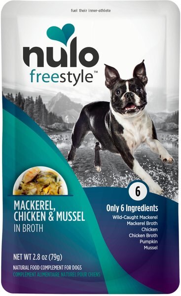 NULO FreeStyle Mackerel Chicken Mussel in Broth Dog Food