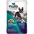 Nulo FreeStyle Mackerel, Chicken, & Mussel in Broth Dog Food Topper, 2.8-oz, case of 24