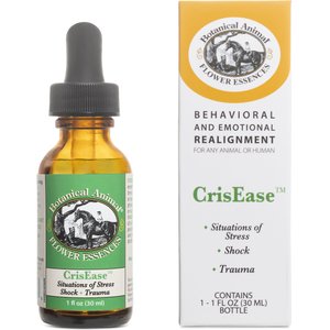 Botanical Animal Flower Essences CrisEase Calming Pet Supplement, 1-oz bottle