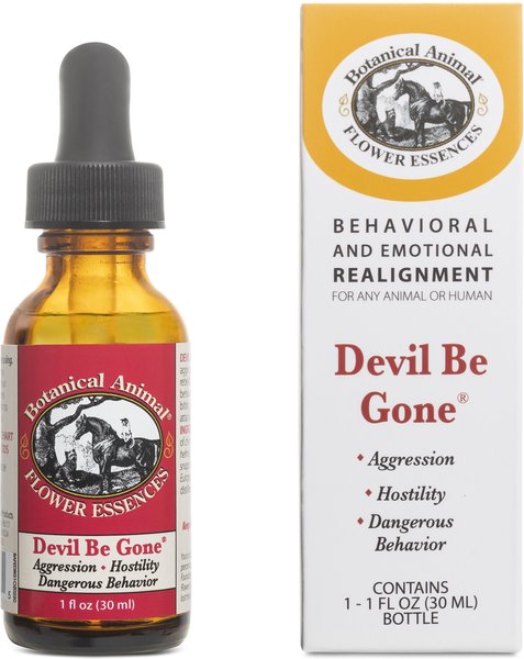 Botanical Animal Flower Essences Devil Be Gone Calming Pet Supplement, 1-oz bottle slide 1 of 6