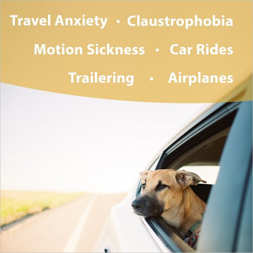 Botanical Animal Flower Essences Safe Journey Calming Pet Supplement, 1-oz bottle