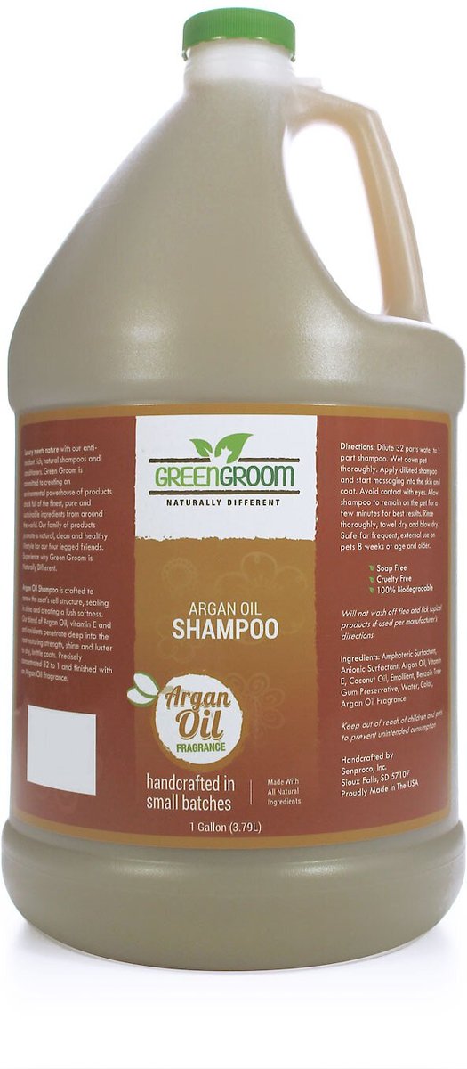 Green groom cheap dog shampoo