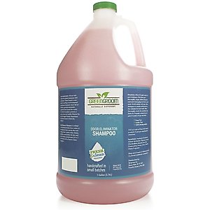 Green Groom Odor Eliminator Dog & Cat Shampoo, 1-gal bottle