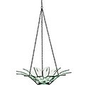 Mosaic Birds Daisy Hanging Bird Feeder, 16.9-oz, Clear