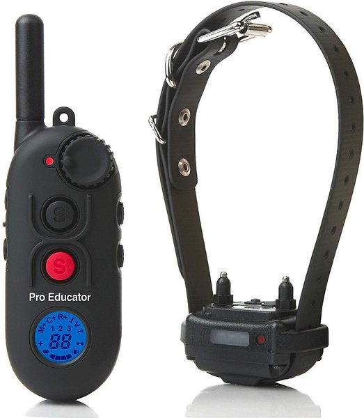 Educator By E-Collar Technologies Educator 1/2 Mile Pro Advanced Waterproof Dog Training Collar, Black, 1 collar slide 1 of 8