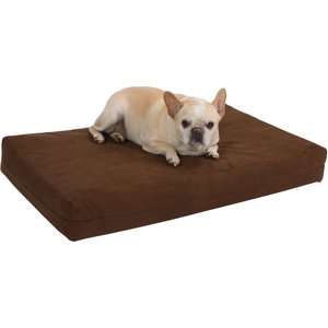 Pet Support Systems Orthopedic Pillow Dog Bed, Chocolate/Brown, Medium
