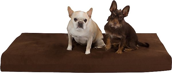 Pet Support Systems Orthopedic Pillow Dog Bed, Chocolate/Brown, Large slide 1 of 6