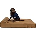 Pet Support Systems Lucky Dog Orthopedic Bolster Dog Bed, Khaki/Tan, X-Large