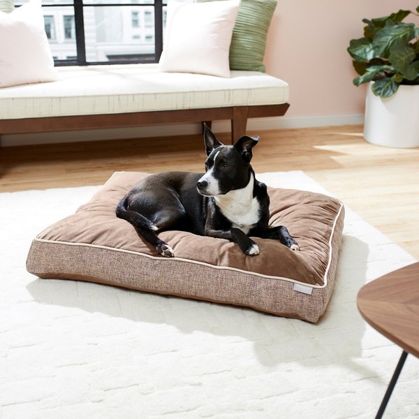 BARKSBAR Snuggly Sleeper Orthopedic Bolster Dog Bed with Removable