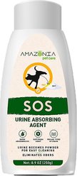 Amazonia Sos Urine Absorbent Agent Dog Stain Remover, 8.9-oz bottle