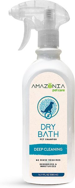 Amazonia Waterless Dry Bath Pet Shampoo, 16.9-oz bottle slide 1 of 1