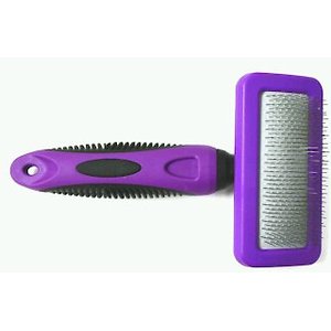 Sure Grip Curved Slicker Dog & Cat Brush, Small