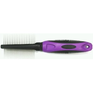 Sure Grip Double Sided Dog Comb & Handle
