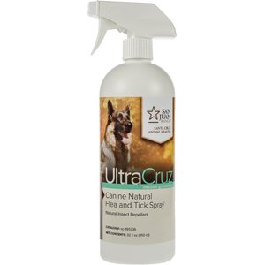 UltraCruz Natural Dog Flea & Tick Spray, 32-oz bottle