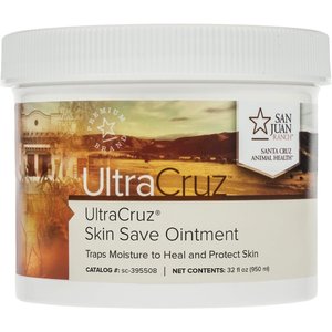 UltraCruz Skin Save Ointment for Dogs, Cats & Horses, 32-oz bottle