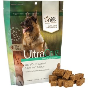 UltraCruz Skin & Allergy Dog Supplement, 60 count