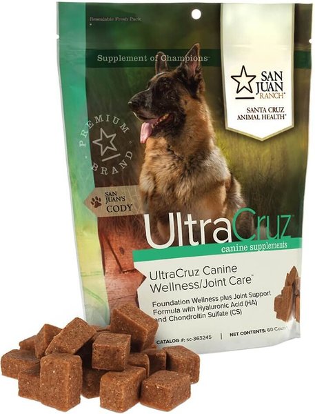 UltraCruz Wellness & Joint Care Dog Supplement, 60 count slide 1 of 1