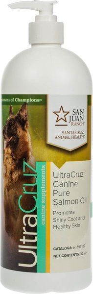 UltraCruz Pure Salmon Oil Dog Supplement, 32-oz bottle slide 1 of 1