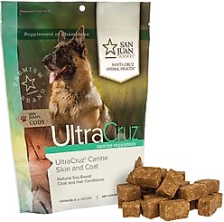 UltraCruz Skin & Coat Dog Supplement, 120 count