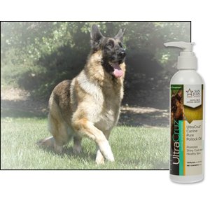 UltraCruz Pure Pollock Oil Dog Supplement, 8-oz bottle