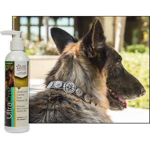UltraCruz Pure Pollock Oil Dog Supplement, 8-oz bottle