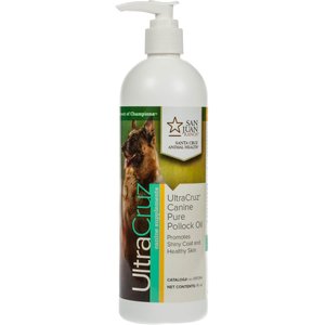 UltraCruz Pure Pollock Oil Dog Supplement, 16-oz bottle