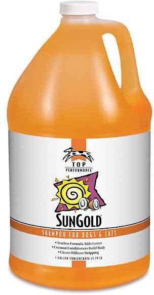 Top Performance SunGold Dog & Cat Shampoo, 1-gal bottle slide 1 of 1