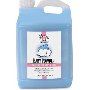 Top Performance Baby Powder Dog & Cat Shampoo, 2.5-gal bottle