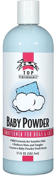 Top Performance Baby Powder Dog & Cat Conditioner, 17-oz bottle slide 1 of 1