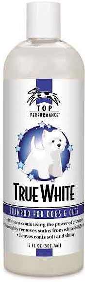 Top Performance True White Whitening Dog & Cat Shampoo, 17-oz bottle slide 1 of 1