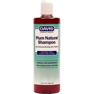 Davis Plum Natural Dog & Cat Shampoo, 12-oz bottle