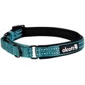 Alcott Polyester Reflective Martingale Dog Collar, Blue, Medium: 14 to 20-in neck