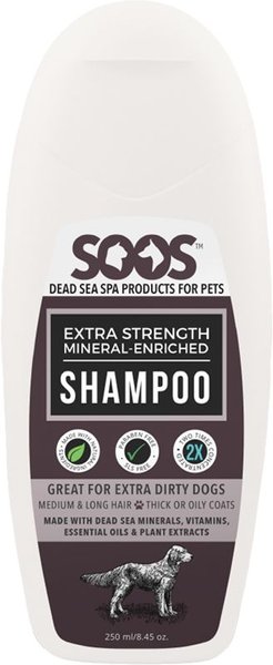Soos Pets Extra Strength Mineral Enriched Dog & Cat Shampoo