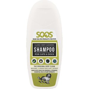 Soos Pets Classic Deep Cleansing Dog & Cat Shampoo, 8-oz bottle