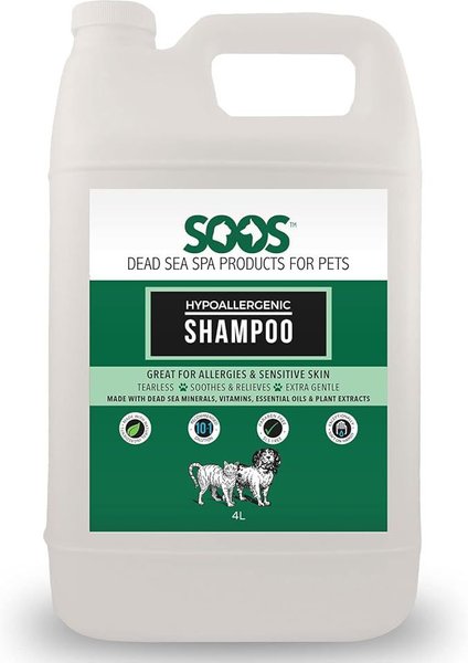 Soos Pets Hypoallergenic Dog & Cat Shampoo, 135-oz bottle slide 1 of 5
