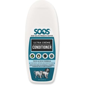 Soos Pets Ultra Creme Dog & Cat Conditioner, 8-oz bottle