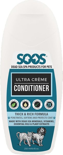 Soos Pets Ultra Creme Dog & Cat Conditioner, 8-oz bottle slide 1 of 2