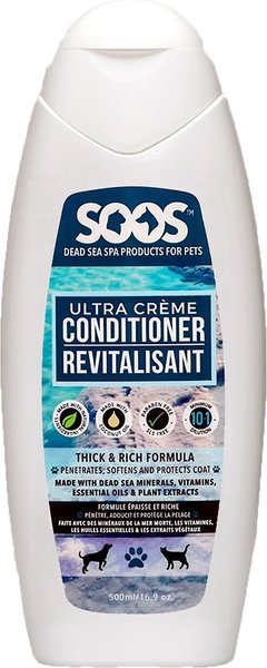 Soos Pets Ultra Creme Dog & Cat Conditioner, 16.9-oz bottle slide 1 of 1