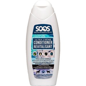 Soos Pets Ultra Creme Dog & Cat Conditioner, 16.9-oz bottle