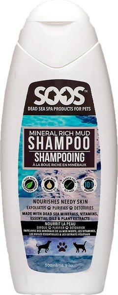 Soos Pets Mineral Rich Mud Dog & Cat Shampoo, 16.9-oz bottle slide 1 of 1