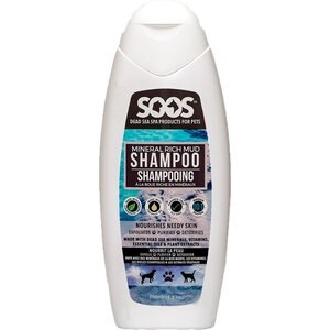 Soos Pets Mineral Rich Mud Dog & Cat Shampoo, 16.9-oz bottle