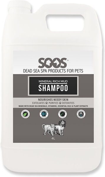 Soos Pets Mineral Rich Mud Dog & Cat Shampoo, 135-oz bottle slide 1 of 5
